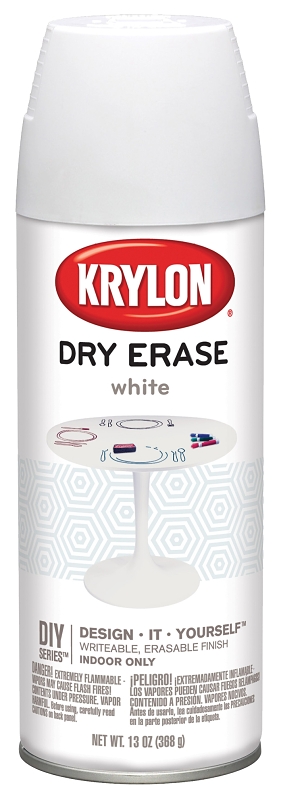 SPRAY PAINT DRY-ERASE WHT 12OZ