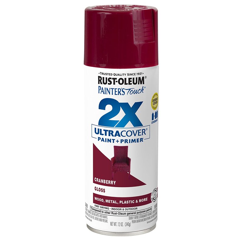 SPRAY PAINT GLOSS CRANBERRY   