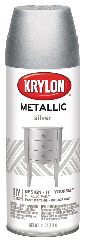SPRAY PNT METALLIC SILVER 11OZ
