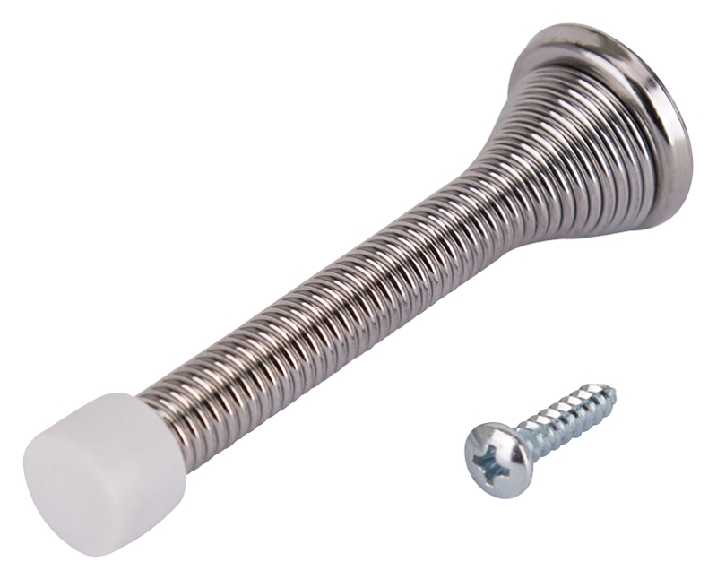 SPRING DOOR STOP HD CHROME    