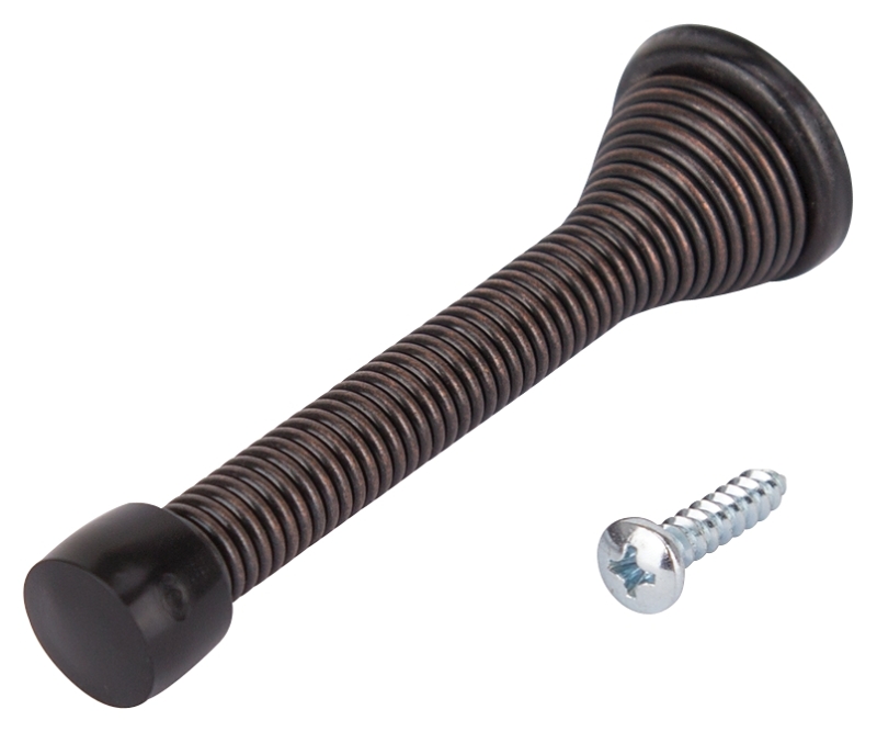 SPRING DOOR STOP HD VEN BRNZ  