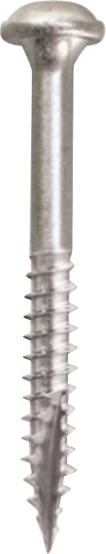 SS SCREWS 1 1/4IN FINE 100CT  