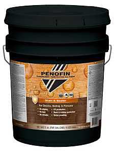 STAIN & SEALER TRNSP EBONY 5GA