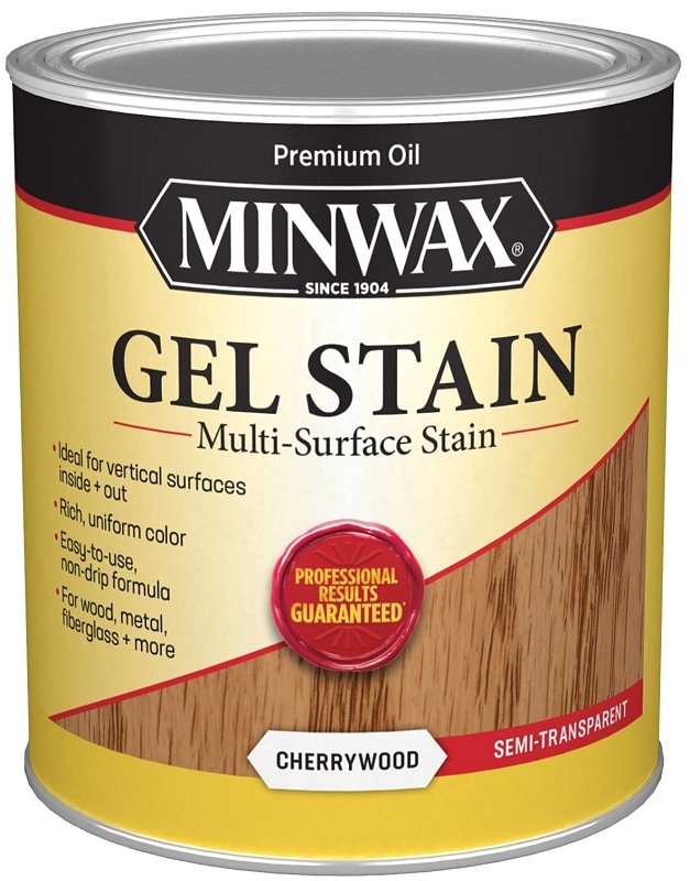 STAIN GEL INT CHERRYWOOD QUART
