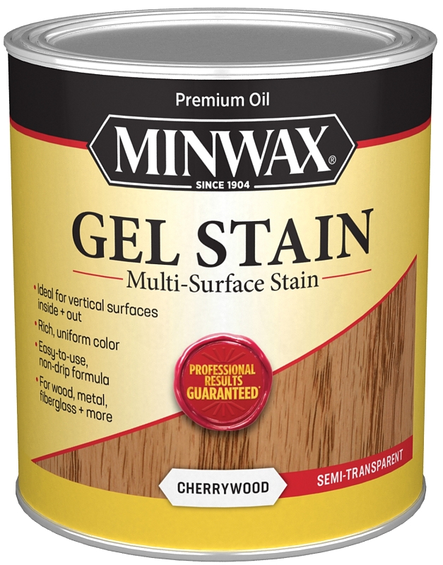 STAIN GEL INT CHERRYWOOD QUART