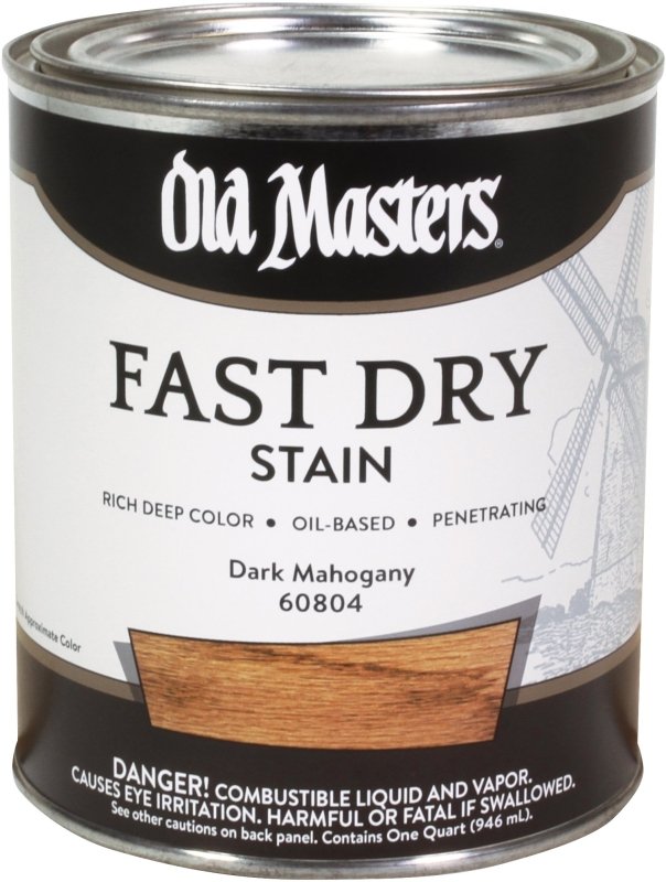 STAIN OB FAST DRY DK MAHOGANY 