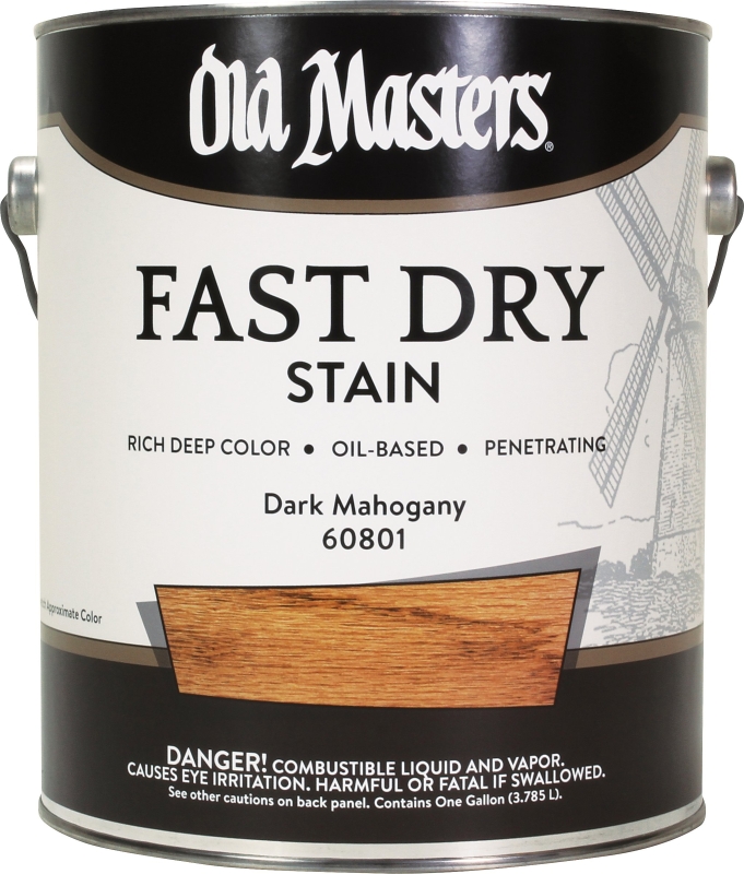 STAIN OB FAST DRY DK MAHOGANY 
