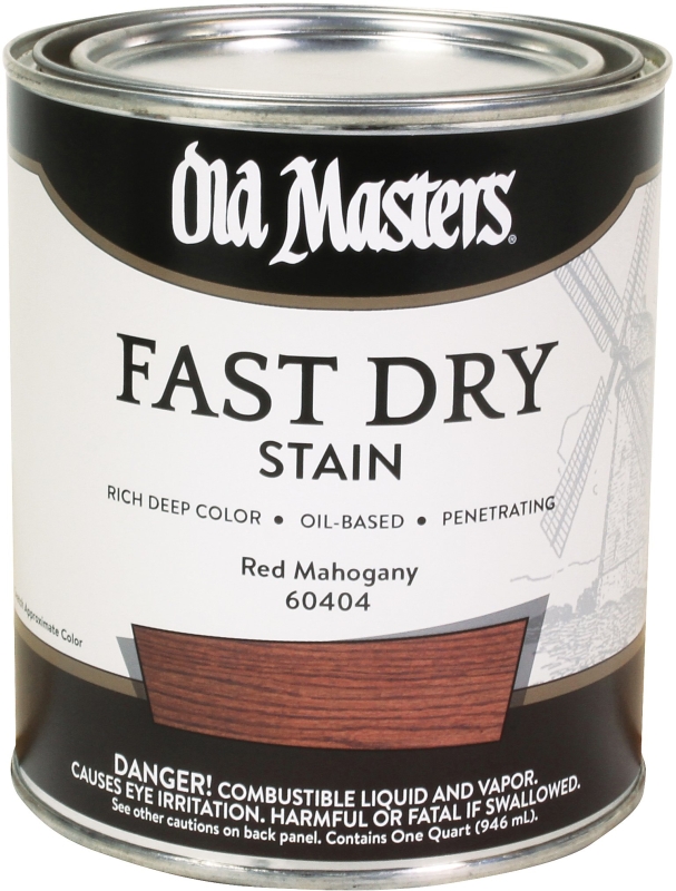 STAIN OB FAST DRY RED MAHOGANY