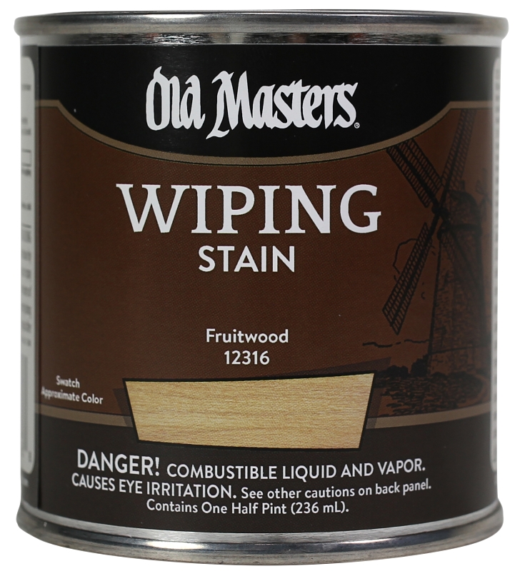 STAIN WIPING FRUITWOOD 1/2PINT