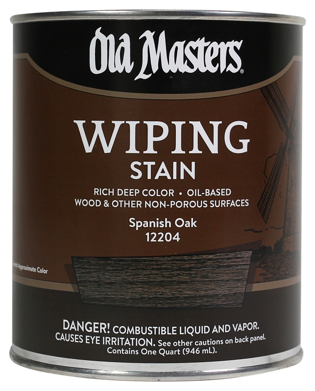 STAIN WIPING SPANISH OAK QUART