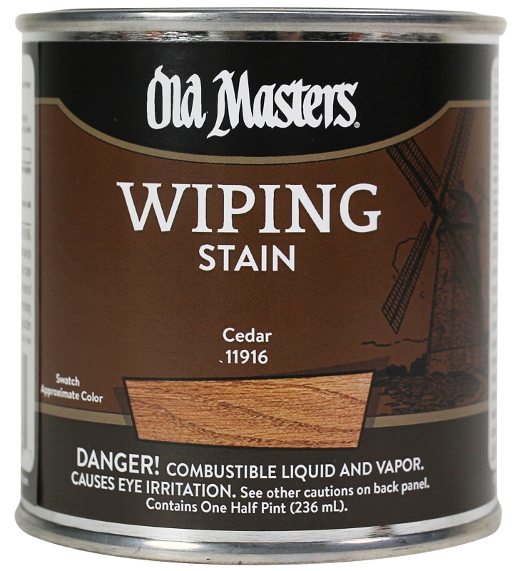 STAIN WPNG INT EXT CEDAR 1/2PT