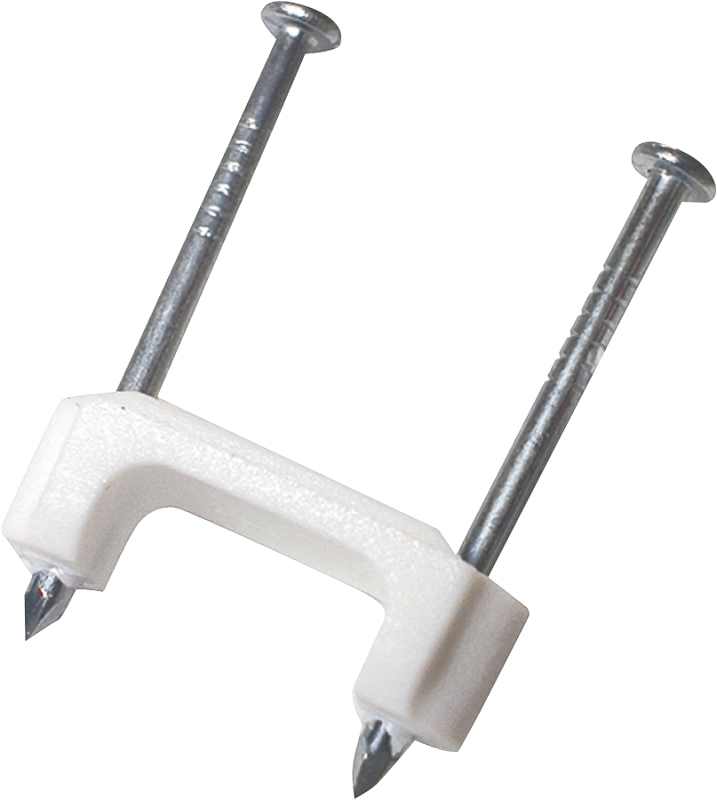 STAPLE CABLE INSUL PLSTC 1/2IN