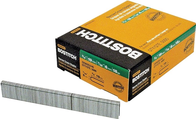STAPLE CONSTRN 7/32 X 3/4 18  