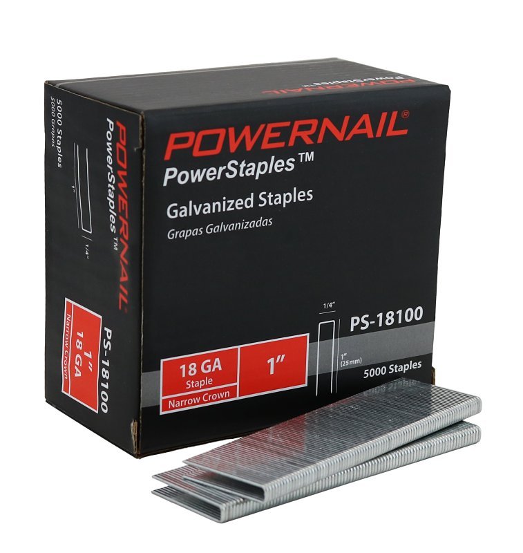 STAPLE CROWN NARROW 18GA 1IN  