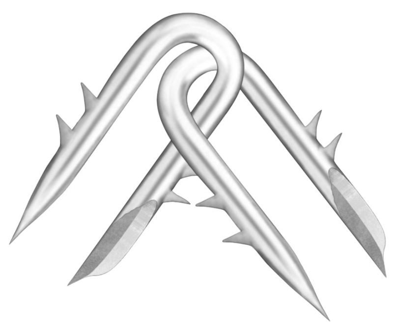 STAPLE DBL BARB LCK 1-3/4 50LB