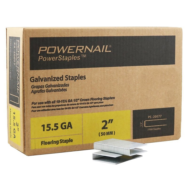 STAPLE FLOORING 15.5GA 2IN    