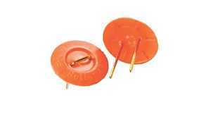 STAPLE&CAP GALVANIZED 18GA 1IN