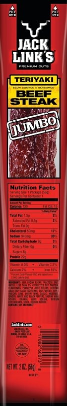 STEAK BEEF TERIYAKI 2 OUNCES  