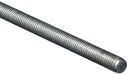 STEEL ROD THRD ZN GRN 7/16-X24