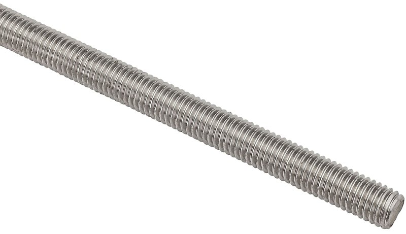 STEEL ROD THREAD SS 1/2-13X36 