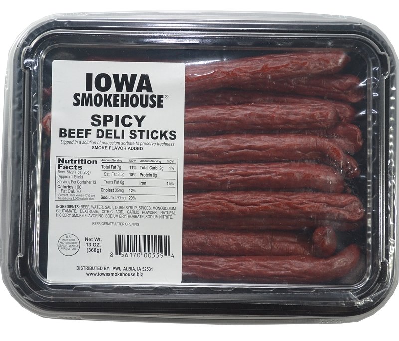 STICK BEEF DELI SPICY 13OZ    