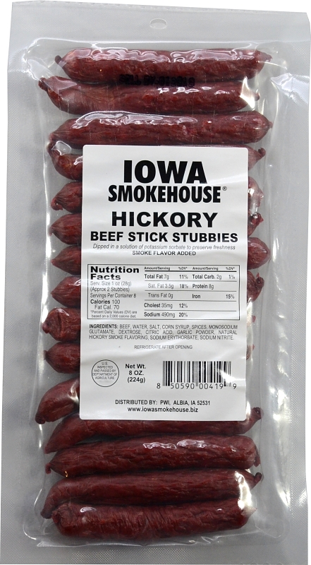 STICK BEEF HICKORY 8OZ        