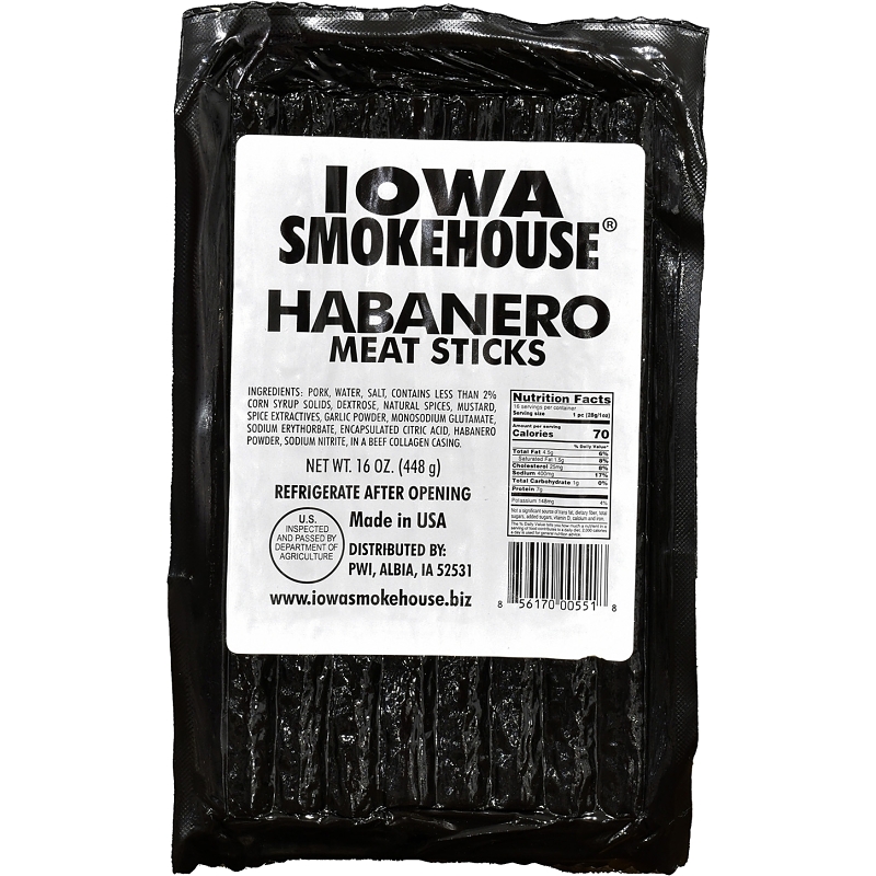 STICK MEAT HABANERO 16OZ      