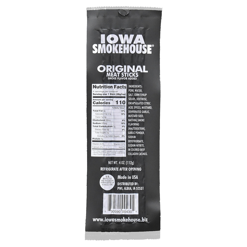 STICK MEAT ORIGINAL 4OZ       