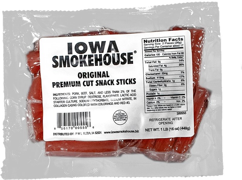 STICK SNACK PREMIUM CUT 16OZ  
