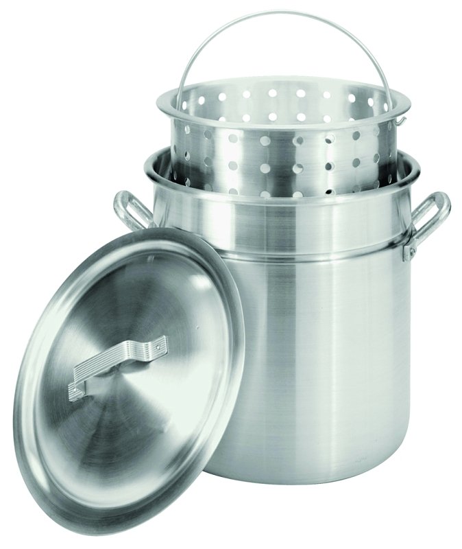[5390737] STOCK POT FRY/STMR W/LID 42 QT