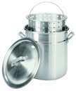 STOCK POT FRY/STMR W/LID 42 QT
