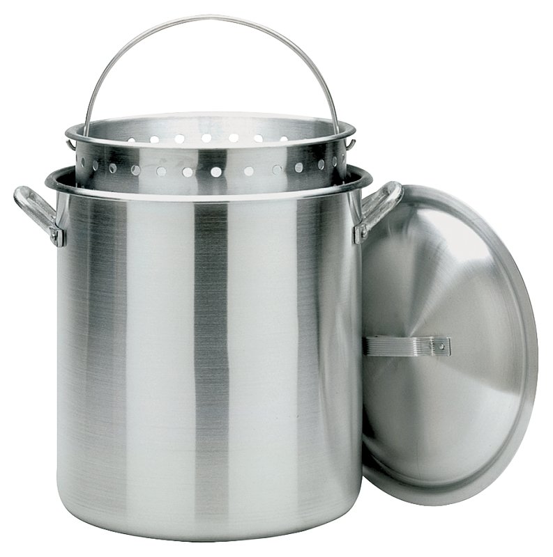 [1595545] STOCK POTS WTH LID&BASKT 120QT