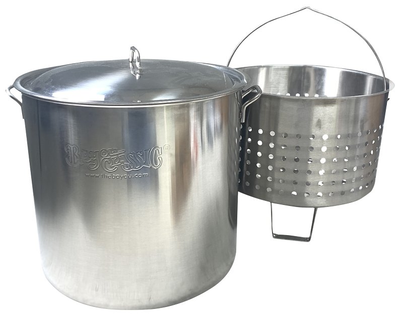[1595842] STOCKPOT SS W/STM/BL BSKT 82QT
