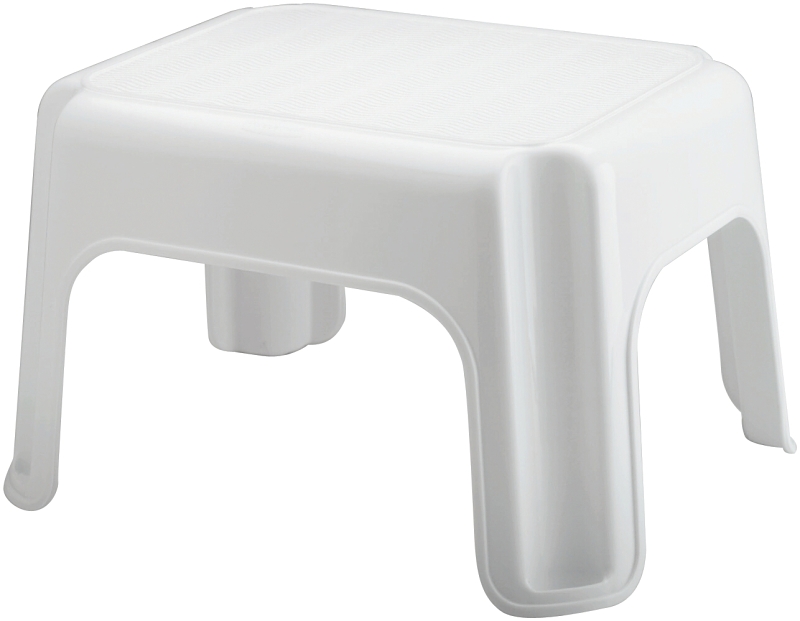 STOOL STEP WHITE UTILITY 300LB