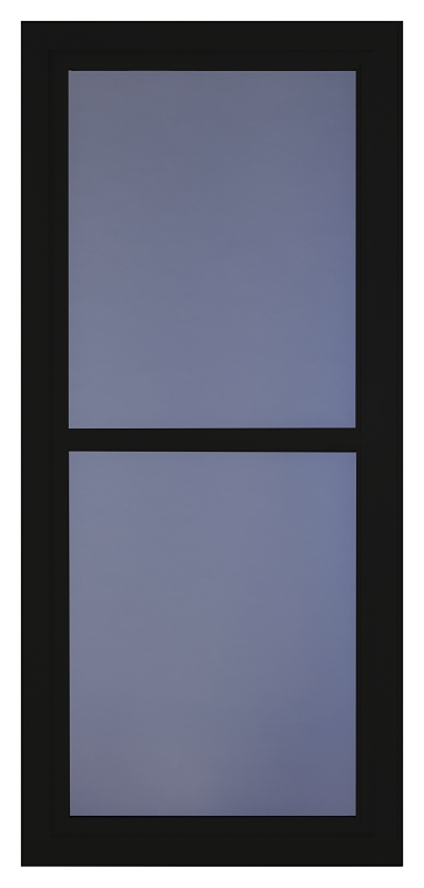 STORM DOOR FV BLACK 36X81IN   