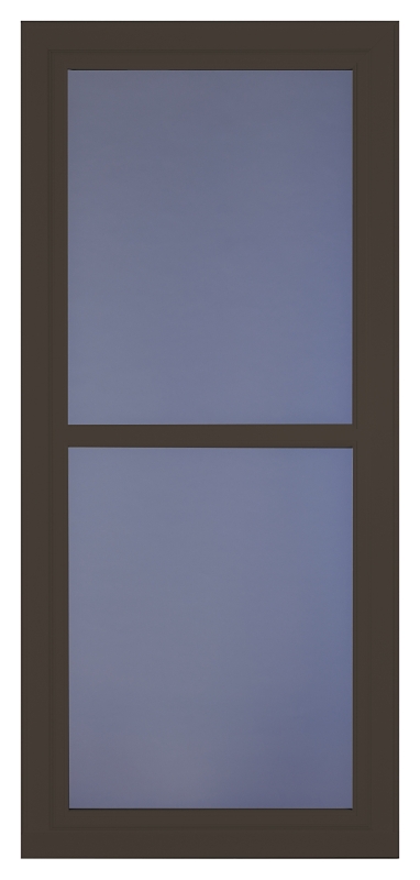 STORM DOOR FV BROWN 36X81IN   