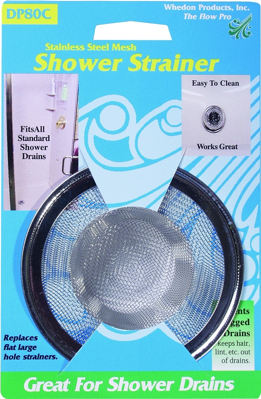 STRAINER BASKET SHOWER MESH SS