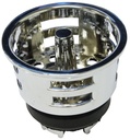 STRAINER BASKET SINK CHROME   