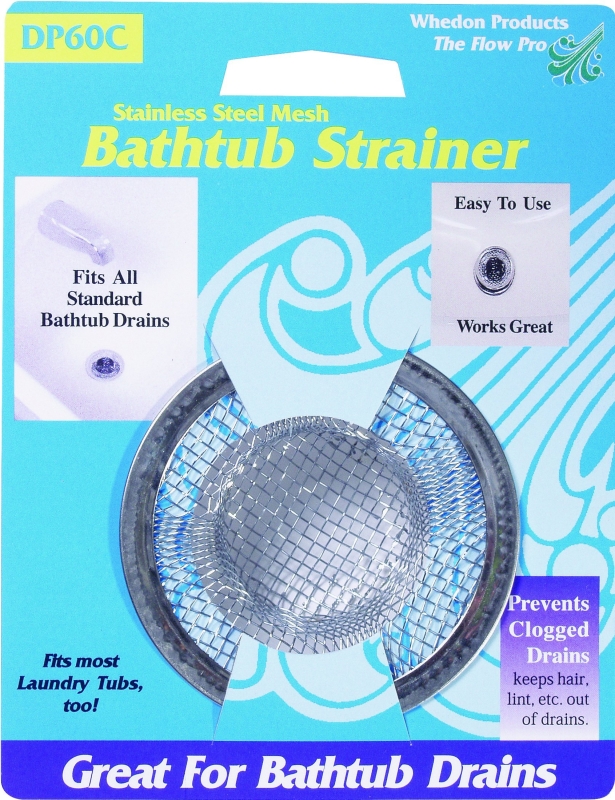 STRAINER BATH SS MESH         