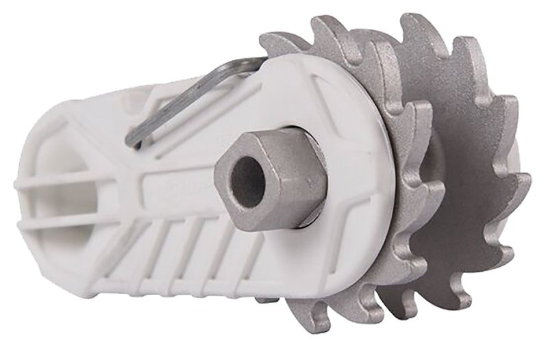 STRAINER END INSULATED WHITE  