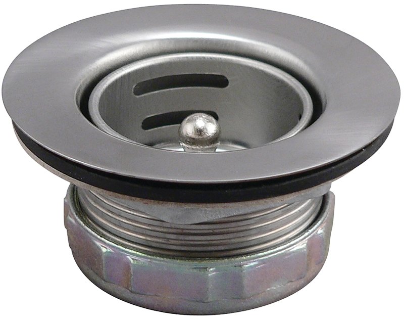 STRAINER SINK BSKT ASSMBLY SS 
