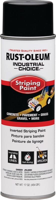 STRIPING SPRAY INVRT BLK 18OZ 