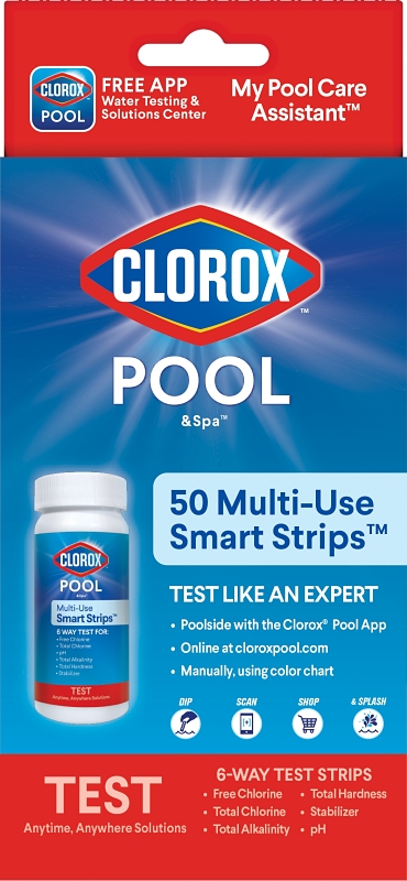 STRIPS SMART POOL TEST 50CT   