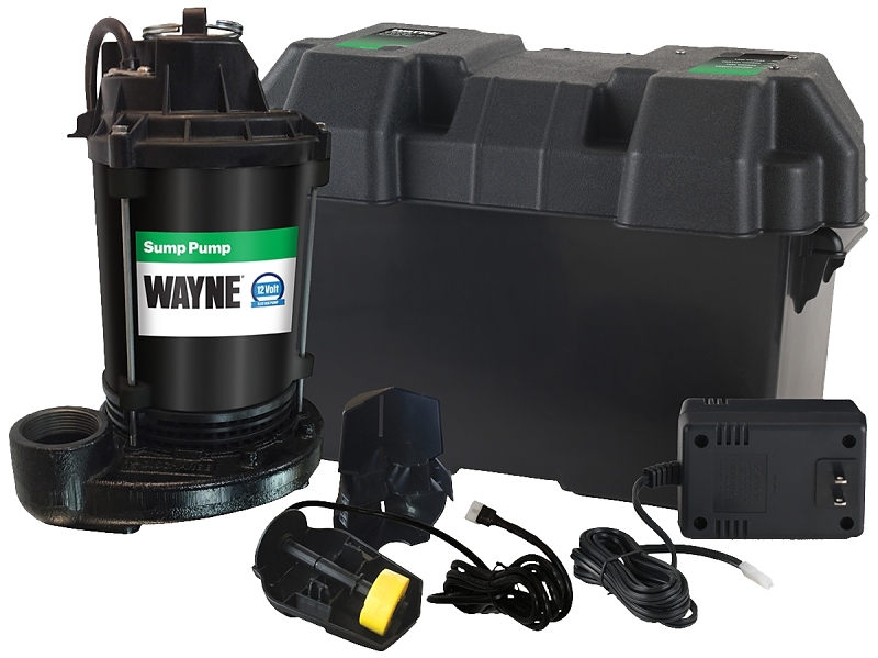 SUMP PUMP 12 VOLT BACKUP      