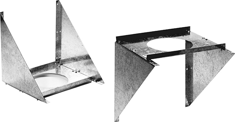 SUPPORT CHIMNEY 3-WALL 6IN    