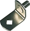 SUPPORT SHELF STL NKL PLTD    