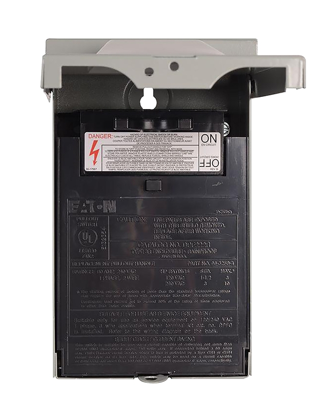 SWITCH AC DISC 3R FUSED 2P 60A