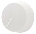 SWITCH DIMMER KNOB ROTARY WHT 