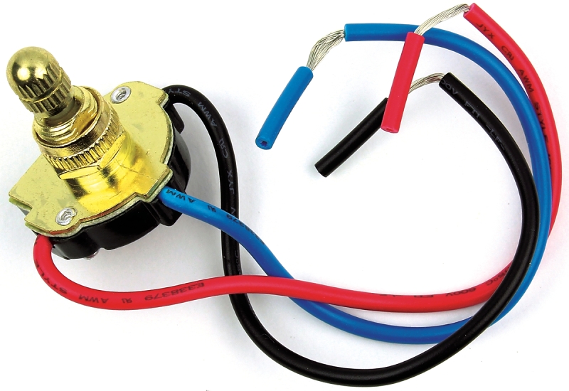 SWITCH RTRY BRS OFF/ON/ON/ON  