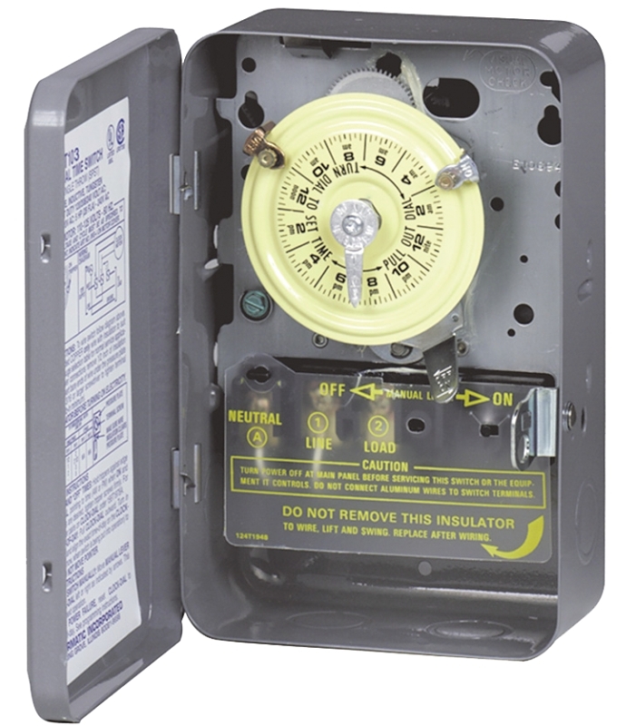 SWITCH TIMER 2POLE 2HP 40A120V